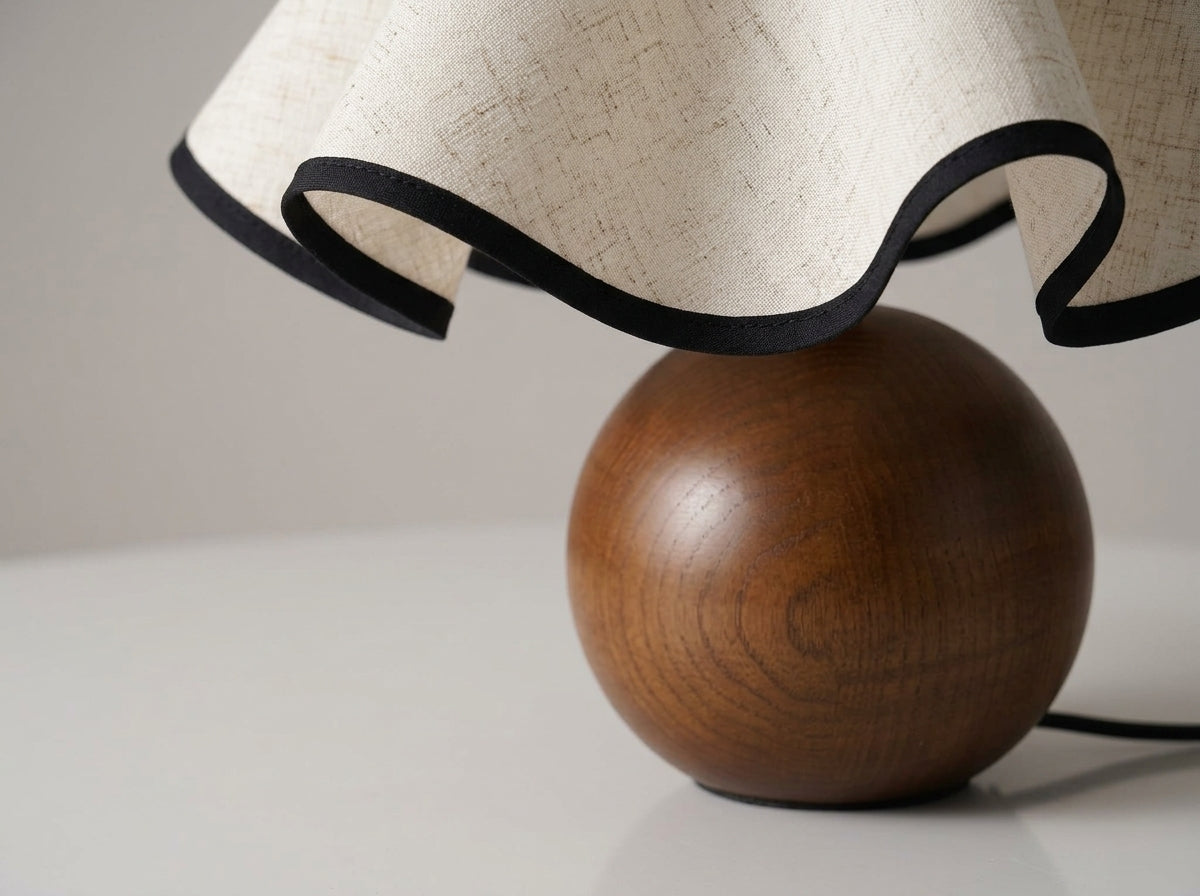 Heritage Wood Table Lamp - Crafted to Feel Grounded, Not Heavy