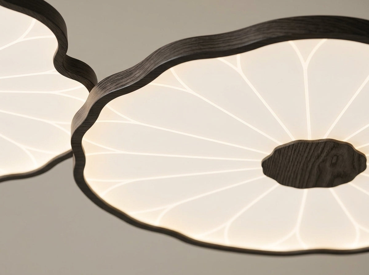 Lotus Petal Ceiling Light - Crafted for Lasting Beauty