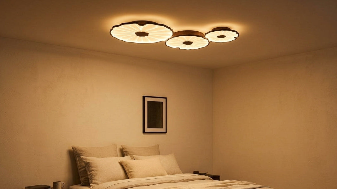 Lotus Petal Ceiling Light - Set the Mood Instantly