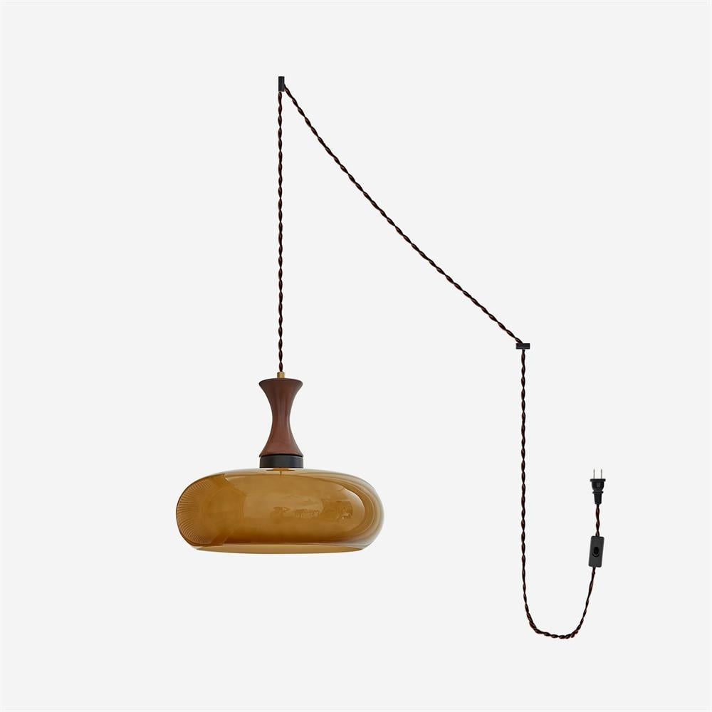 Mayon Plug-In Pendant Lamp with 15ft Cord