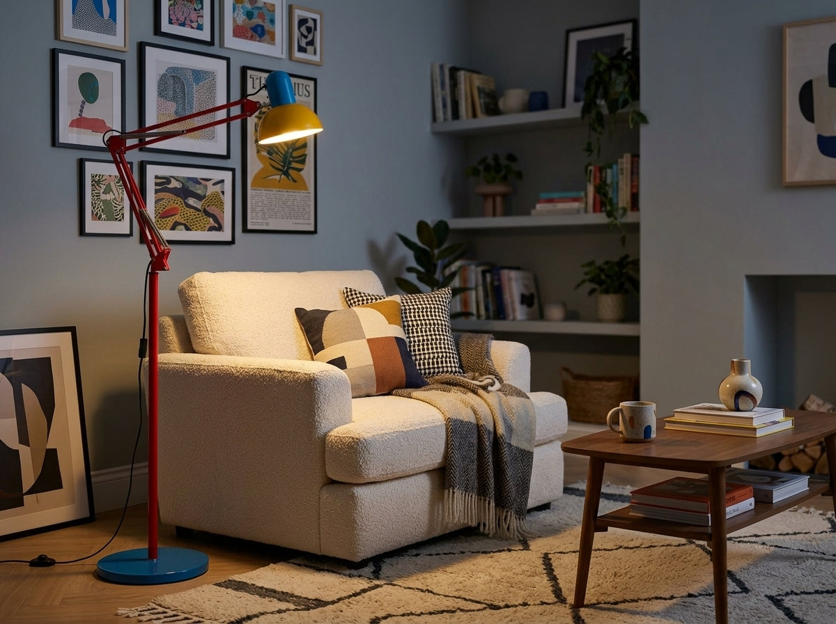 Memphis Geometric Lamp - Transforms Your Room's Mood