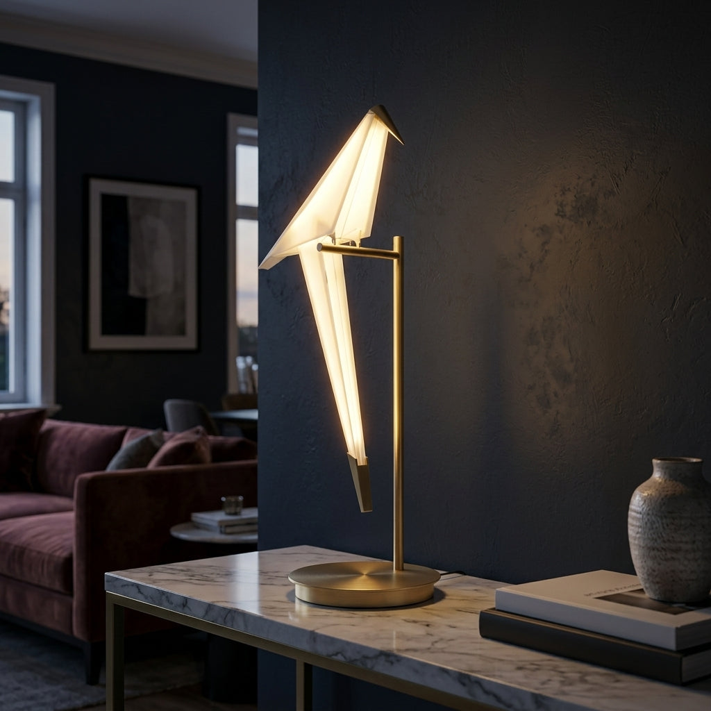 Origami Bird Lamp - Main Product Image