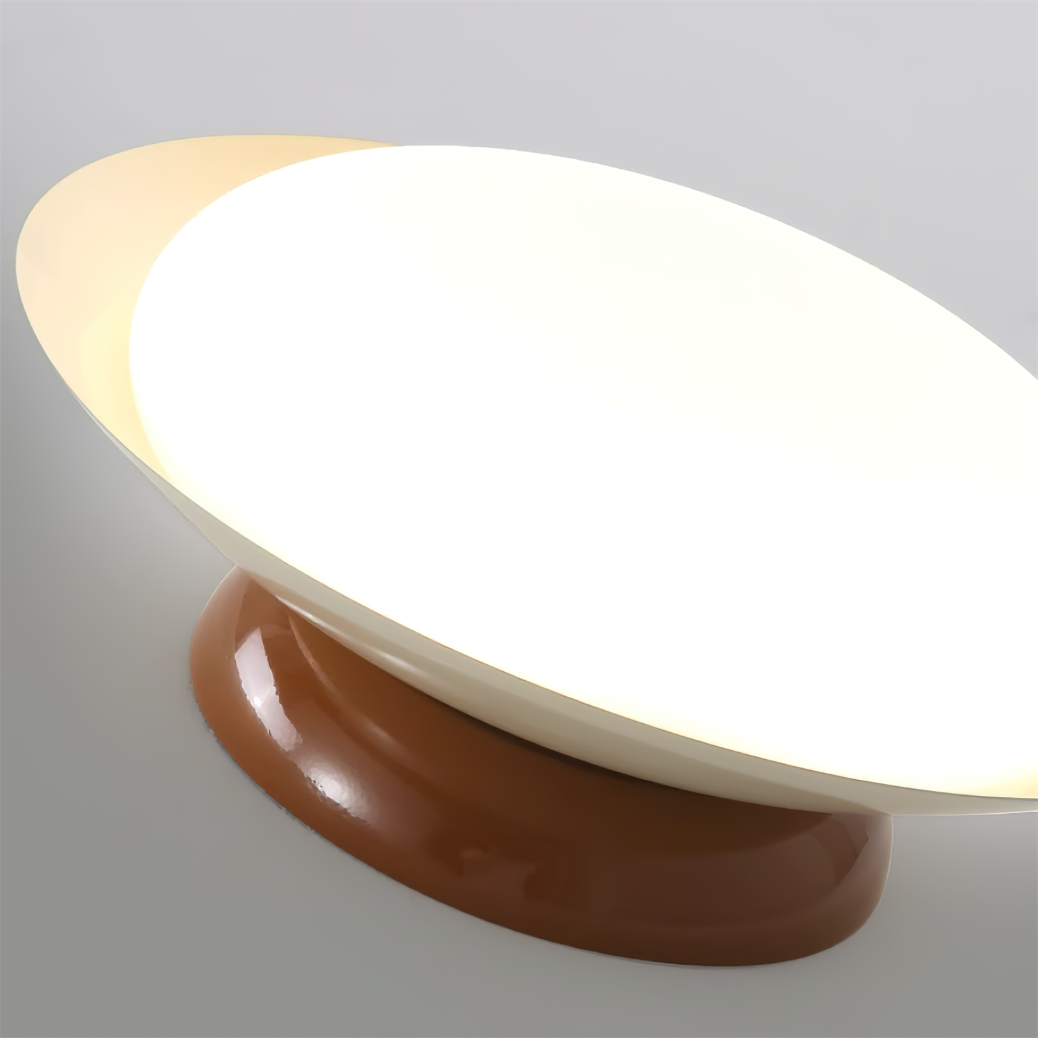 Paulo Mid-Century Dome Ceiling Light with Integrated LED