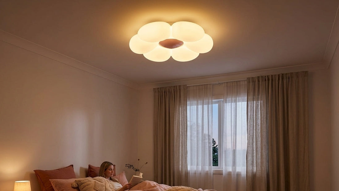 Petal Bloom Ceiling Light - Sets a Warm, Playful Mood