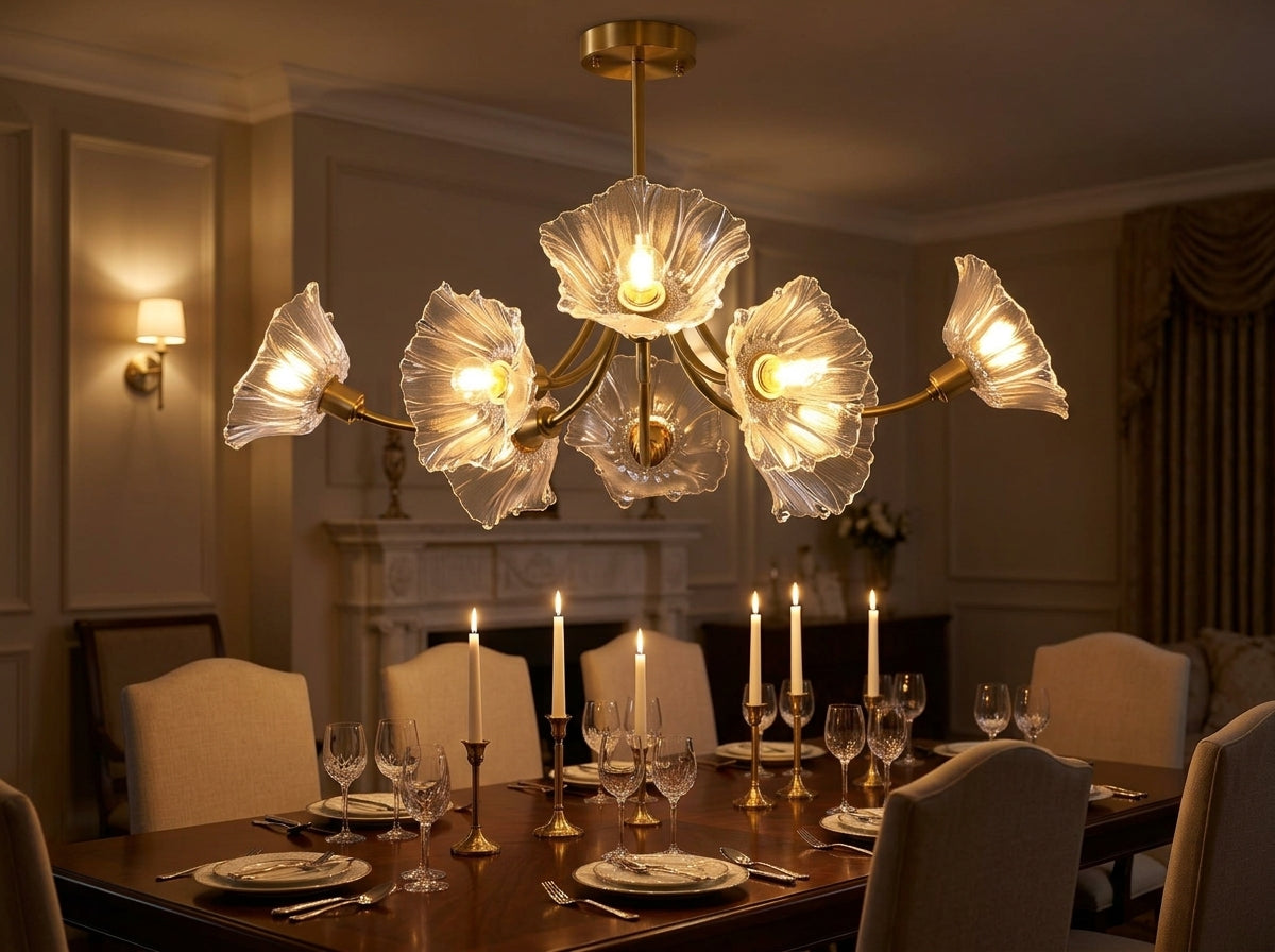 Petal Bloom Chandelier - Elevates Every Room's Ambiance