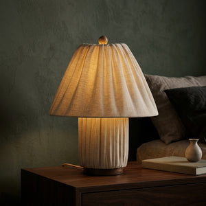 Pleated Glow Table Lamp - Main Product Image
