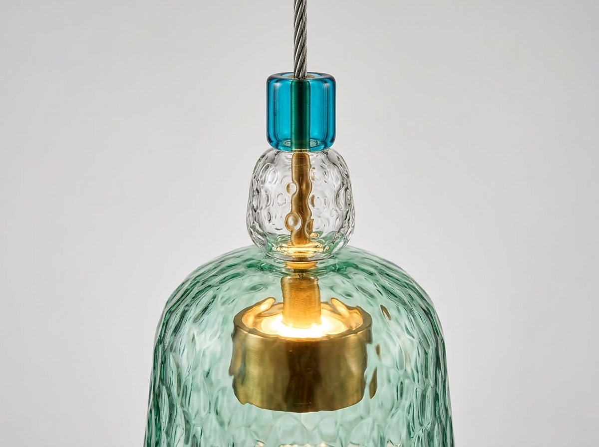 Prismora Glass Pendant - Handcrafted Detail You Can Feel