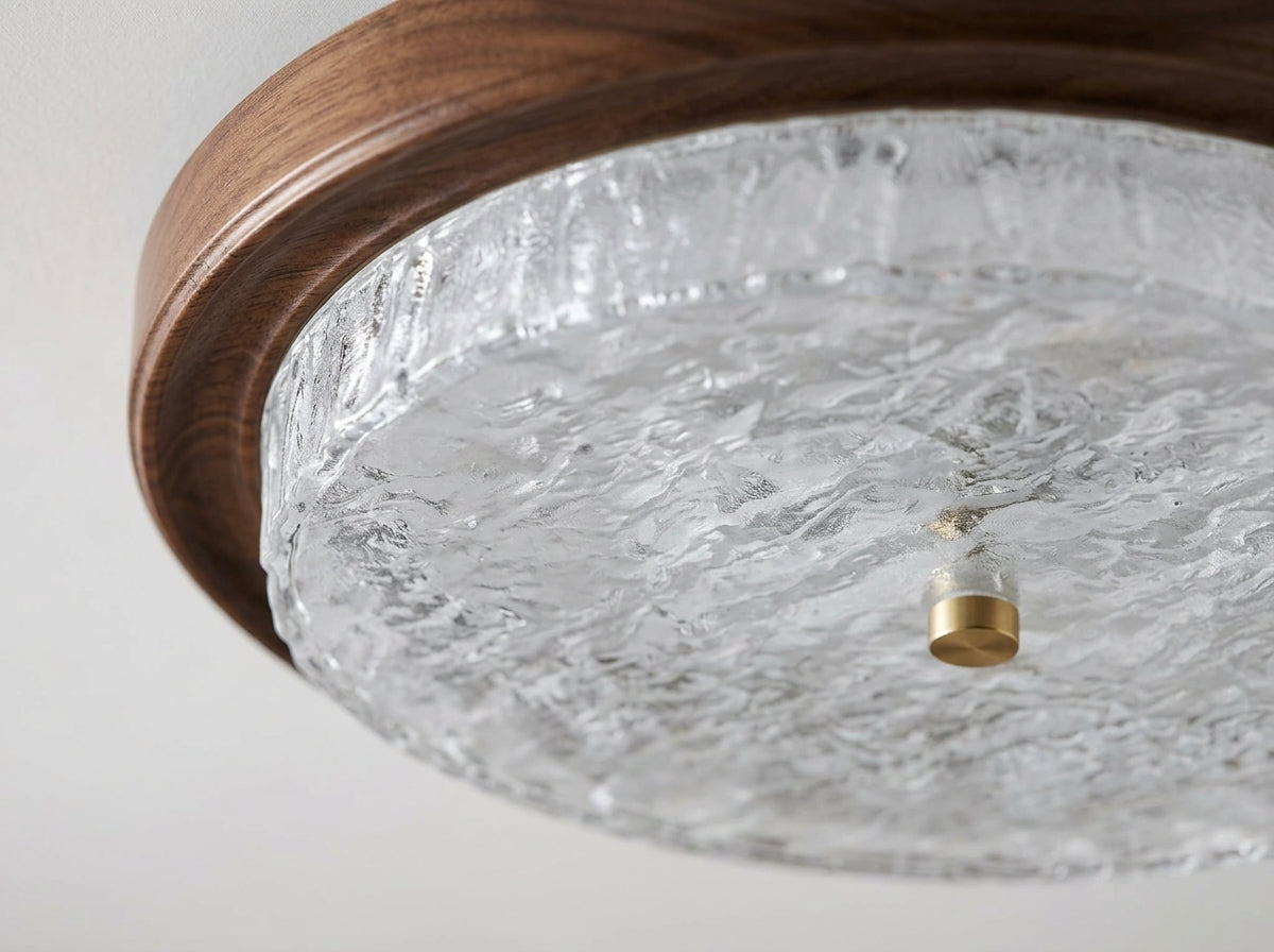 Ripple Glass Ceiling Light - Crafted for Lasting Beauty
