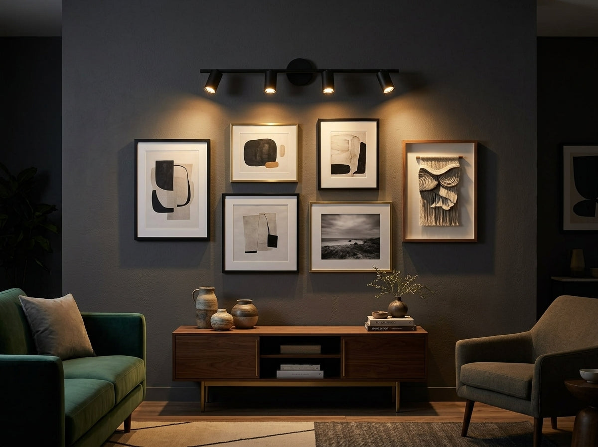 Rotating Spotlight Sconce - Set the Mood, Instantly