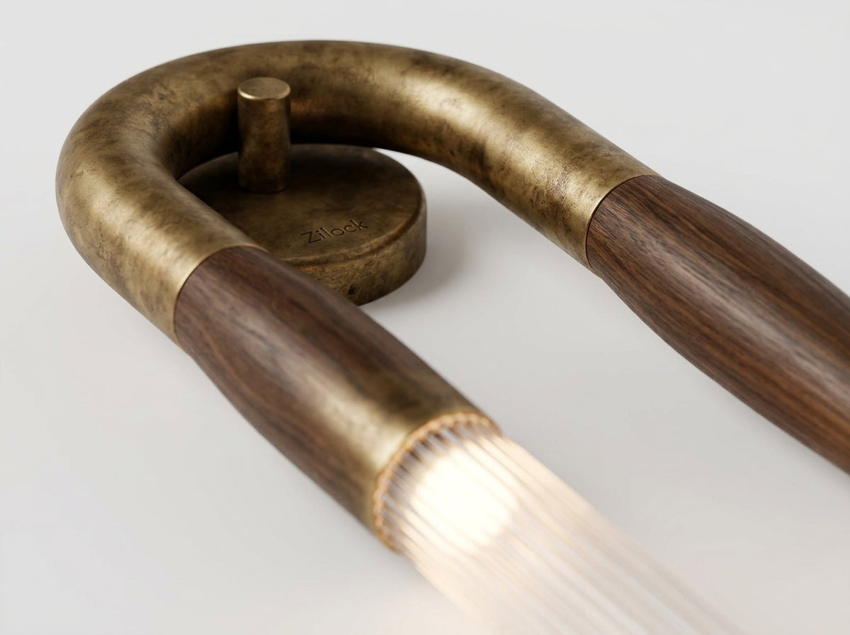 Sculpted Arc Sconce - Crafted to Feel Like Sculpture