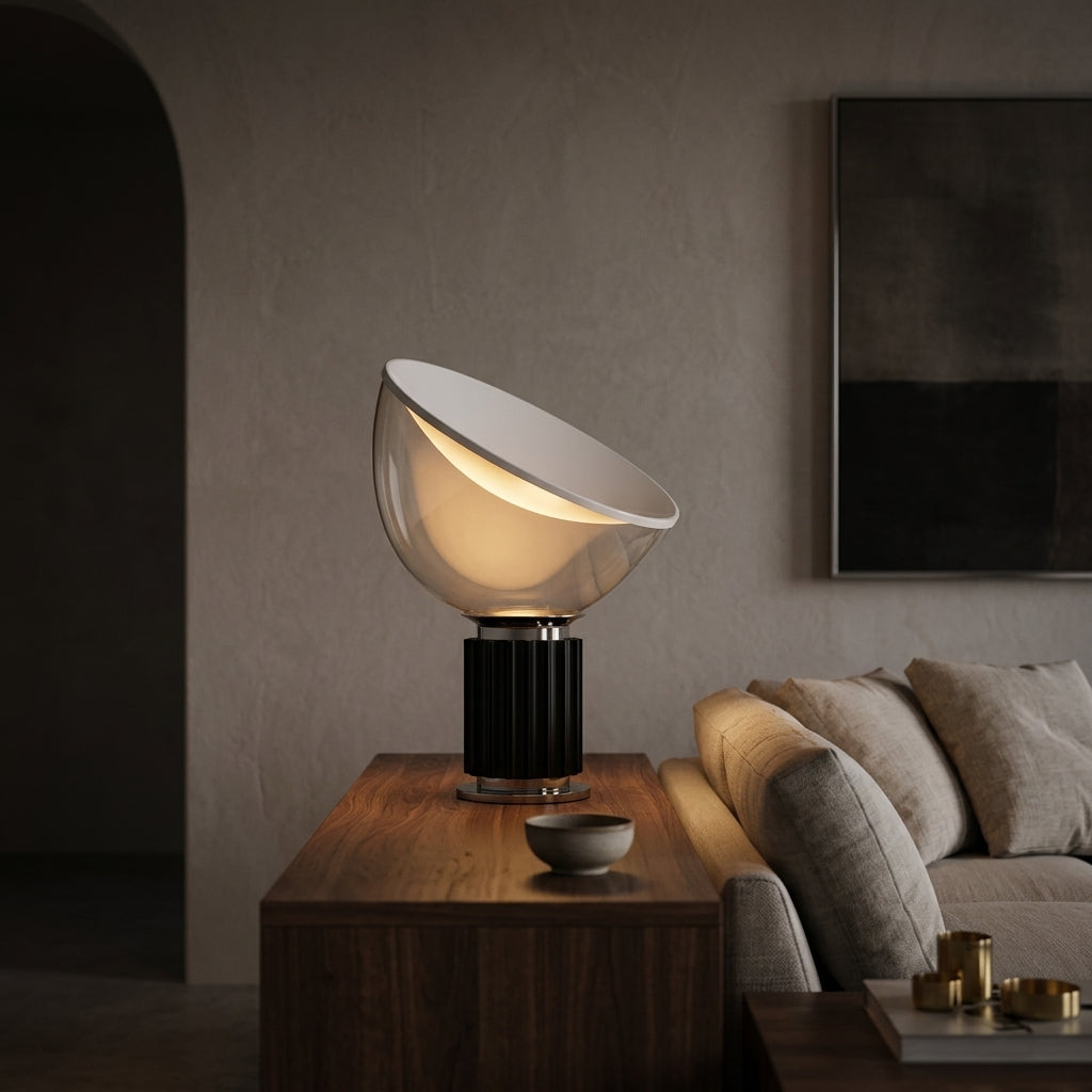 Sculpted Glass Lamp - Main Product Image