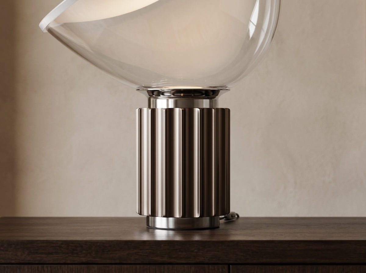 Sculpted Glass Lamp - Crafted for Lasting Beauty