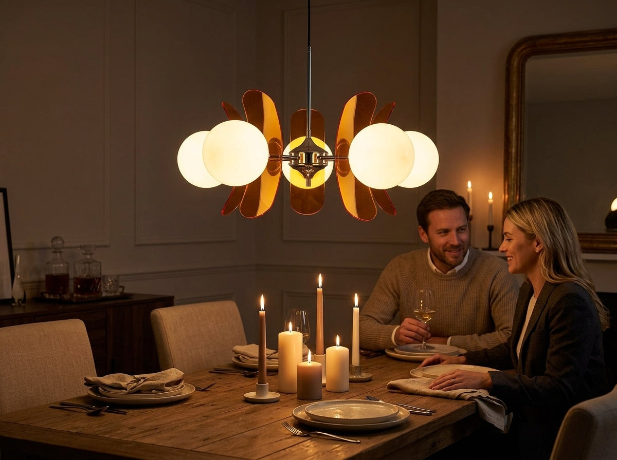 Sculpted Globe Pendant - Sets the Mood Every Evening