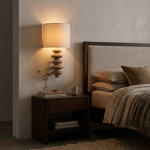 Sculpted Wood Sconce - Main Product Image