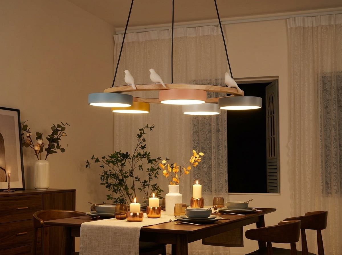 Songbird Ring Chandelier - Sets the Mood Every Evening