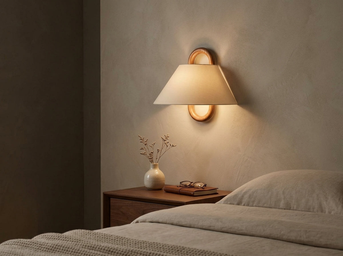 Tapered Wood Sconce - Sets a Warm, Inviting Mood