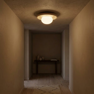Travertine Halo Flush Mount - Main Product Image
