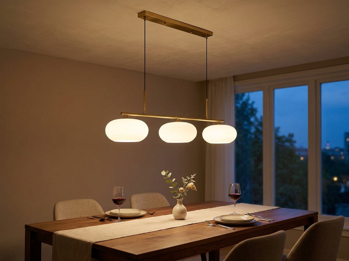 Trio Globe Pendant - Sets the Mood Instantly