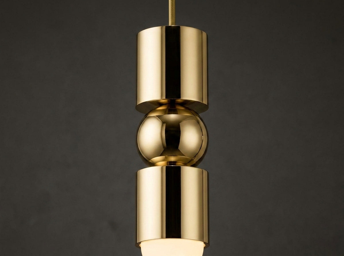 Vertical Cylinder Pendant - Crafted to Impress Up Close