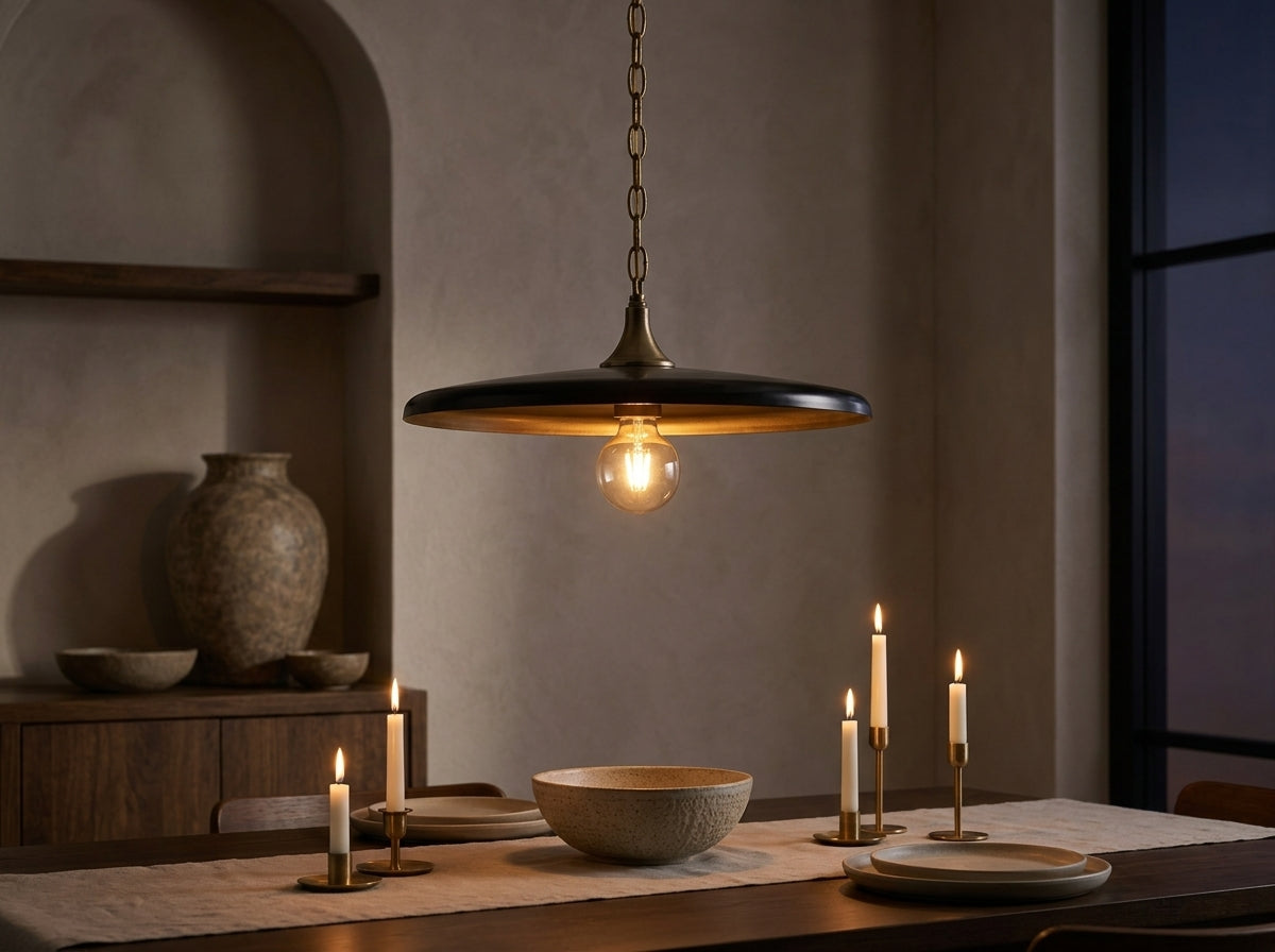Vintage Iron Pendant - Sets the Mood Instantly