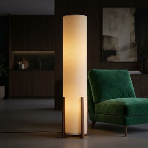 Walnut Tower Floor Lamp - Main Product Image