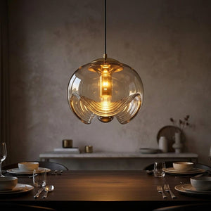 Wave Glass Pendant - Main Product Image