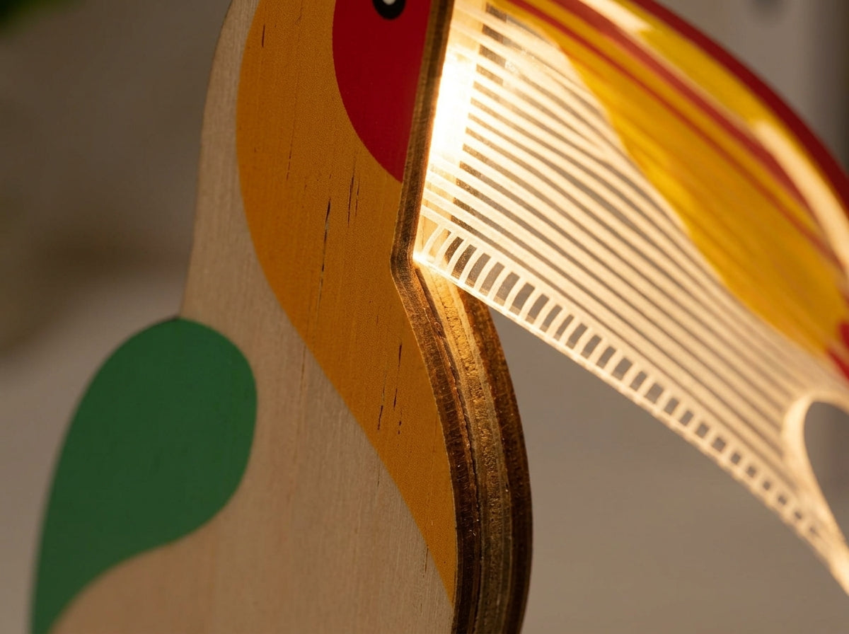 Woodland Friends Lamp - Crafted for Warmth & Character