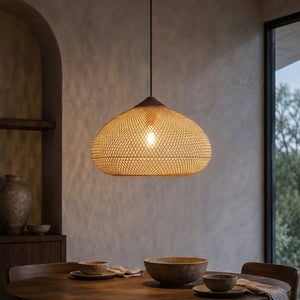 Woven Rattan Pendant - Main Product Image
